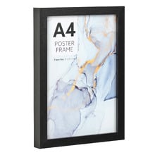 Black Kyra Poster Frames (Set of 2)